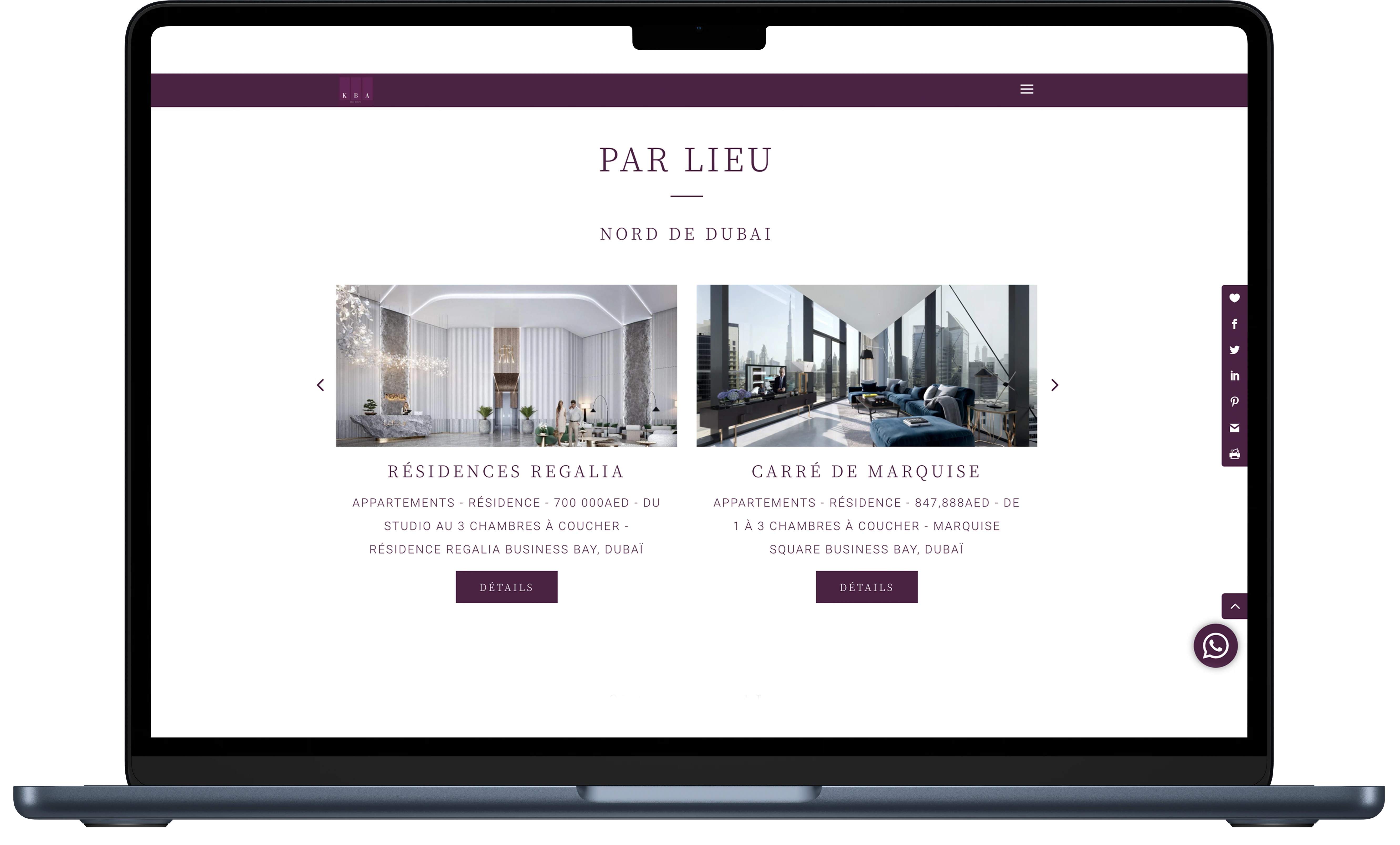 kbarealestate MacBook wappster